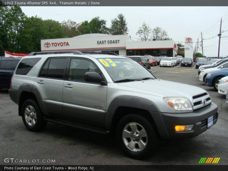 Titanium Metallic / Stone 2003 Toyota 4Runner SR5 4x4