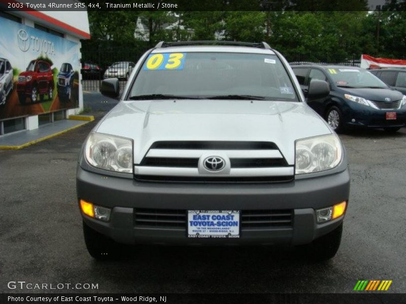 Titanium Metallic / Stone 2003 Toyota 4Runner SR5 4x4