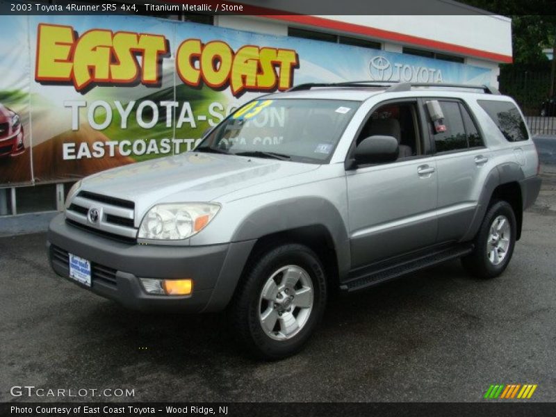 Titanium Metallic / Stone 2003 Toyota 4Runner SR5 4x4