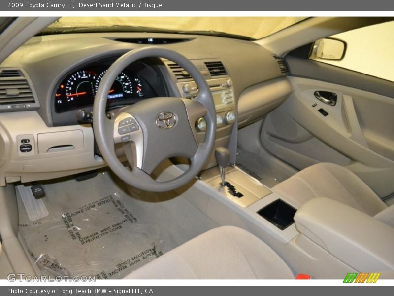 Desert Sand Metallic / Bisque 2009 Toyota Camry LE