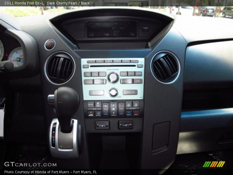Dark Cherry Pearl / Black 2011 Honda Pilot EX-L