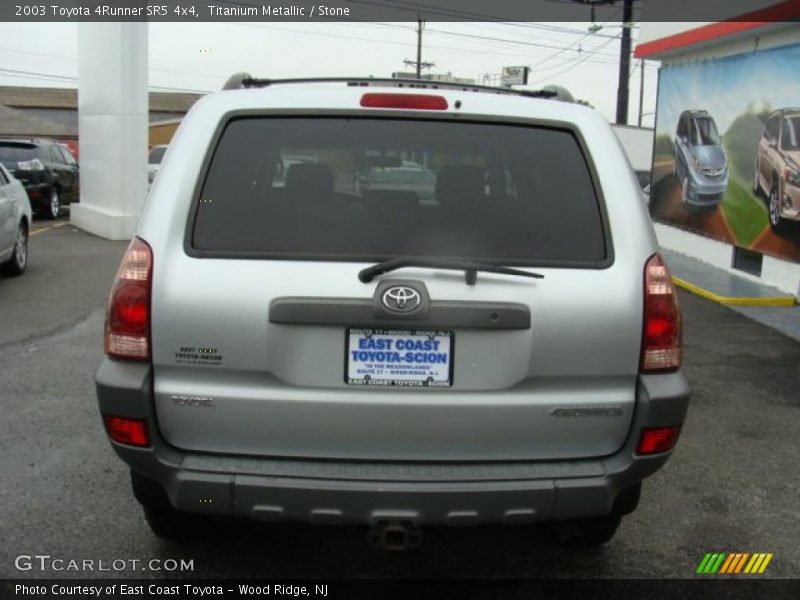 Titanium Metallic / Stone 2003 Toyota 4Runner SR5 4x4