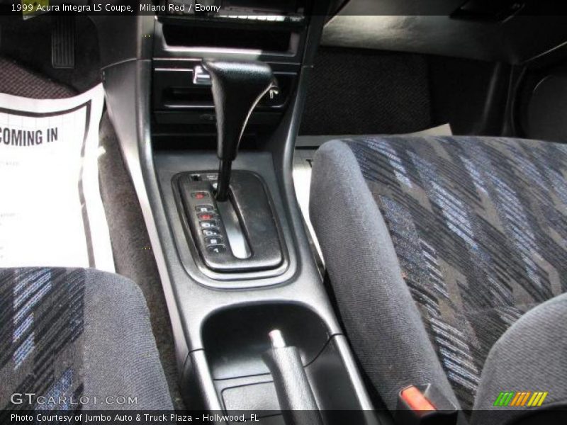 Milano Red / Ebony 1999 Acura Integra LS Coupe