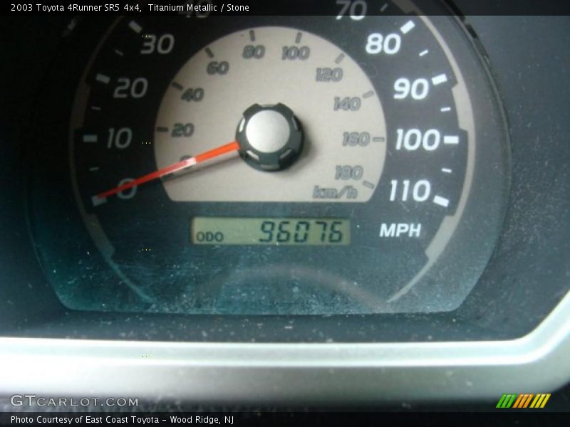 Titanium Metallic / Stone 2003 Toyota 4Runner SR5 4x4