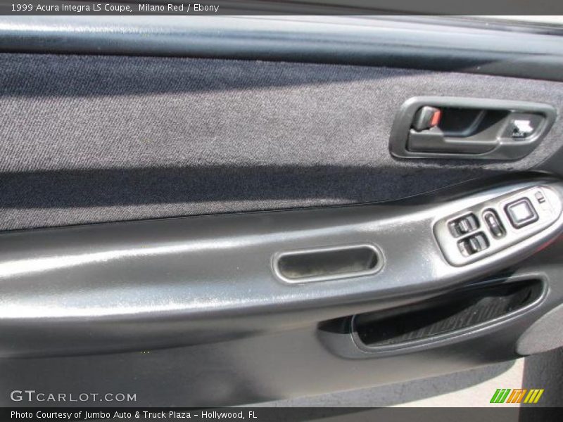 Milano Red / Ebony 1999 Acura Integra LS Coupe