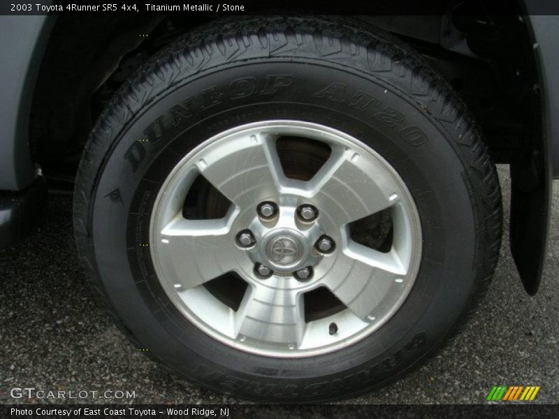 Titanium Metallic / Stone 2003 Toyota 4Runner SR5 4x4