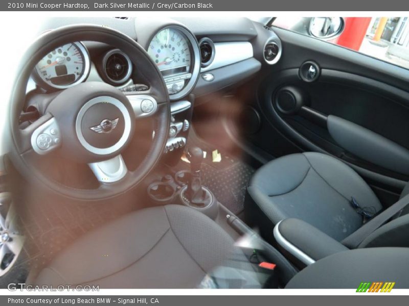 Dark Silver Metallic / Grey/Carbon Black 2010 Mini Cooper Hardtop
