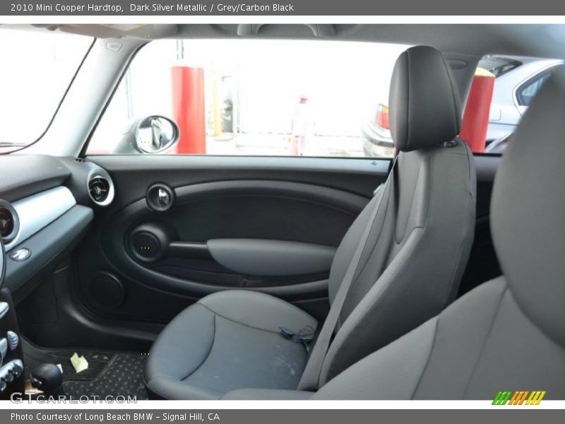 Dark Silver Metallic / Grey/Carbon Black 2010 Mini Cooper Hardtop