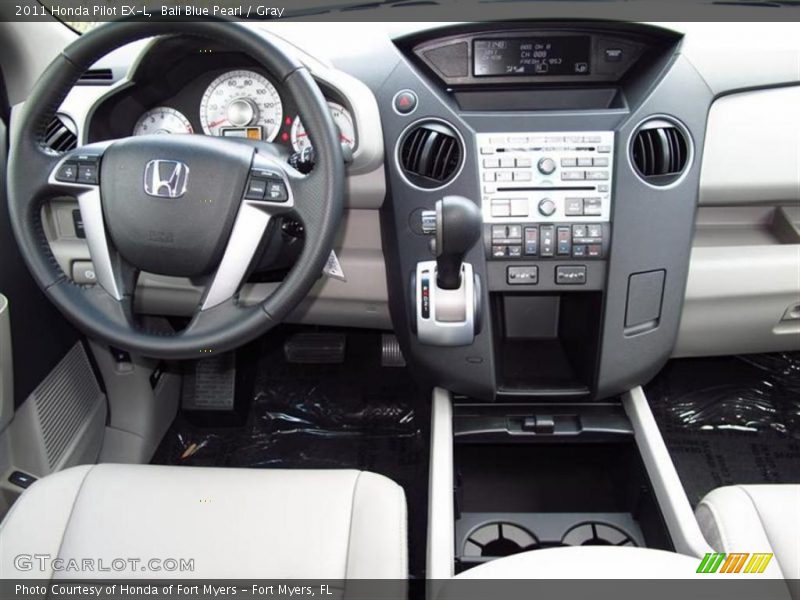  2011 Pilot EX-L Gray Interior