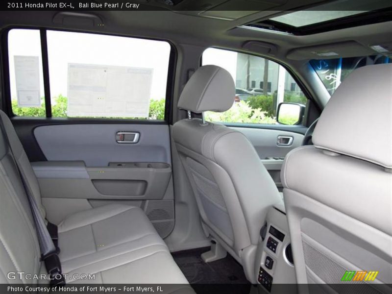  2011 Pilot EX-L Gray Interior