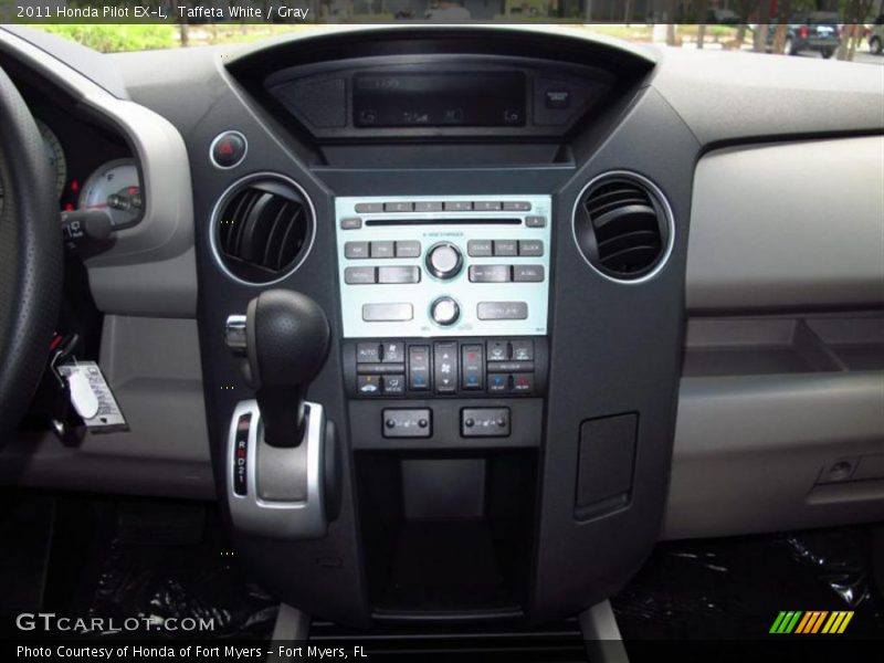 Taffeta White / Gray 2011 Honda Pilot EX-L