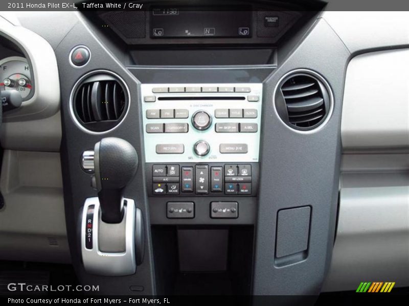 Taffeta White / Gray 2011 Honda Pilot EX-L
