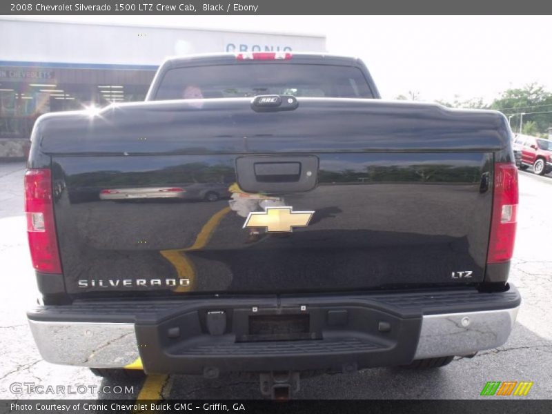 Black / Ebony 2008 Chevrolet Silverado 1500 LTZ Crew Cab