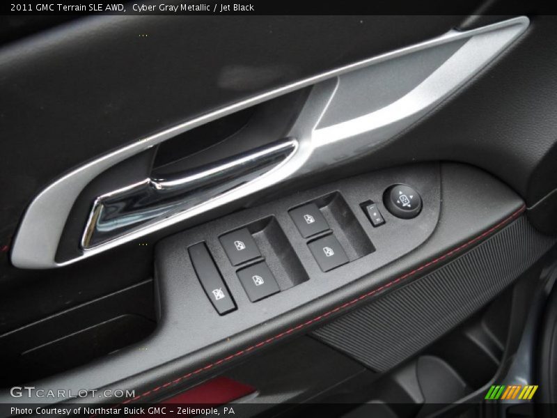 Cyber Gray Metallic / Jet Black 2011 GMC Terrain SLE AWD