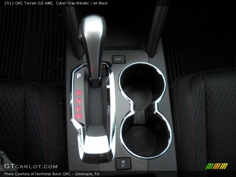 Cyber Gray Metallic / Jet Black 2011 GMC Terrain SLE AWD