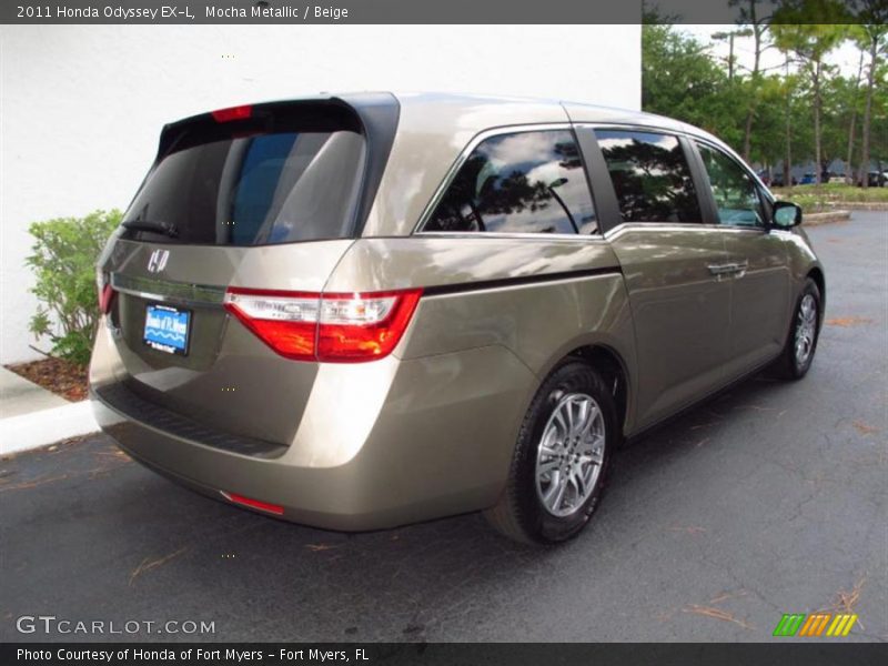 Mocha Metallic / Beige 2011 Honda Odyssey EX-L