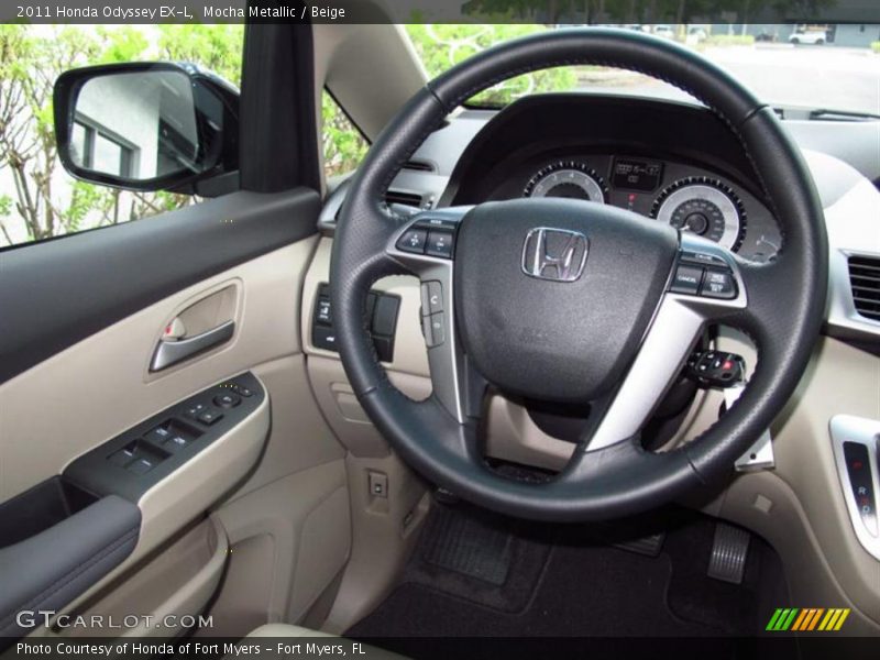  2011 Odyssey EX-L Steering Wheel