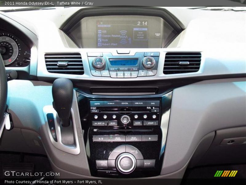 Taffeta White / Gray 2011 Honda Odyssey EX-L