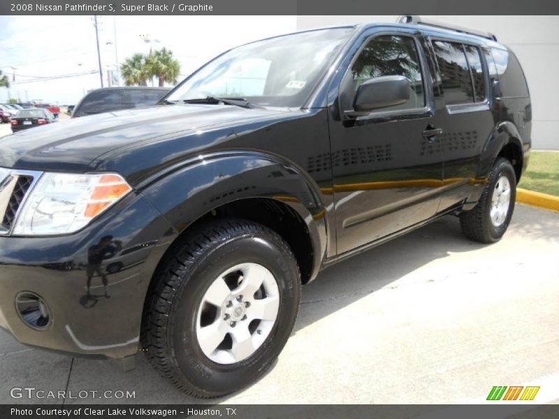 Super Black / Graphite 2008 Nissan Pathfinder S