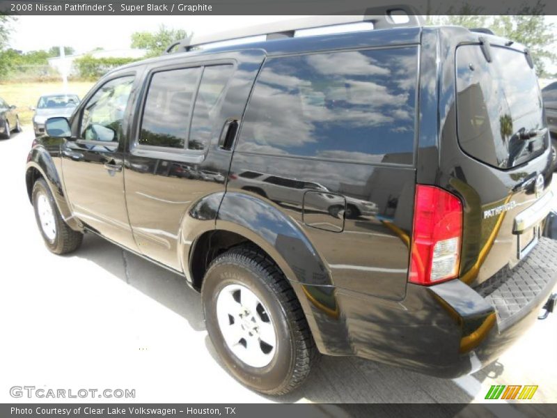 Super Black / Graphite 2008 Nissan Pathfinder S