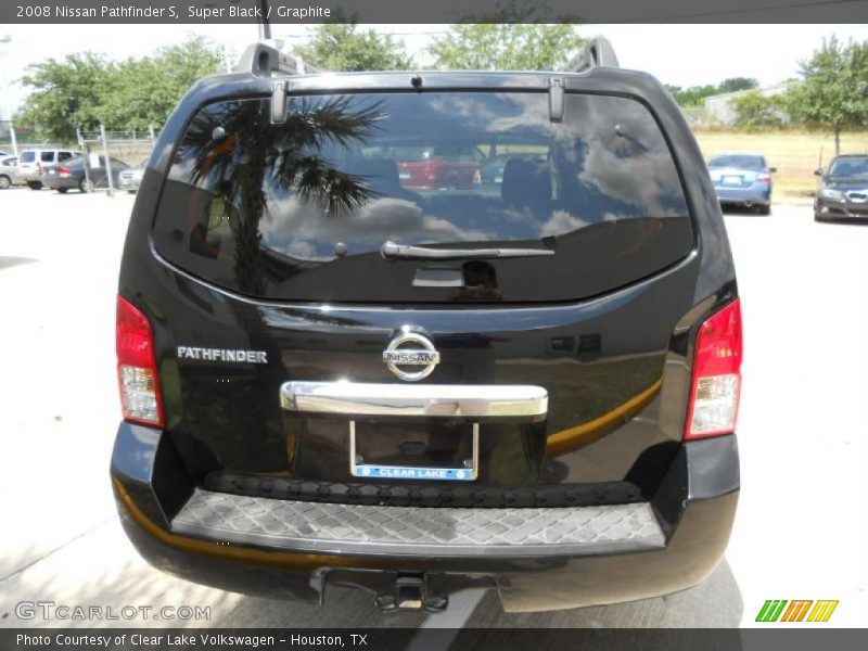 Super Black / Graphite 2008 Nissan Pathfinder S