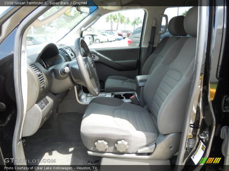 Super Black / Graphite 2008 Nissan Pathfinder S