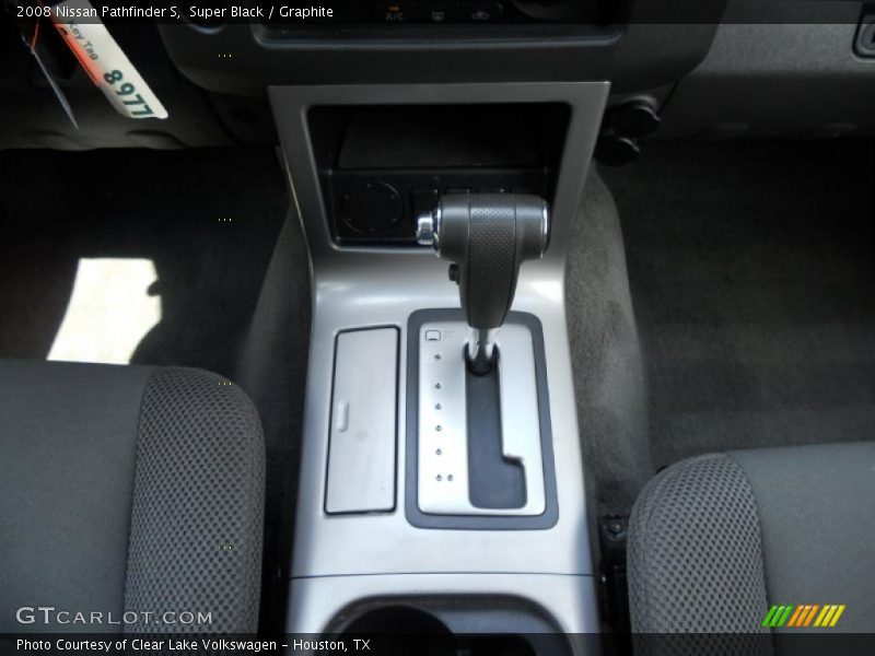 Super Black / Graphite 2008 Nissan Pathfinder S