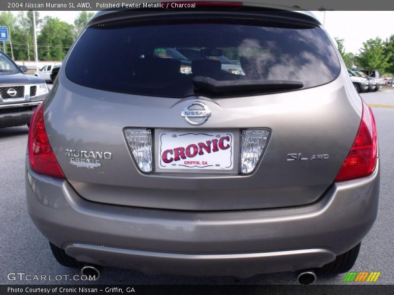 Polished Pewter Metallic / Charcoal 2004 Nissan Murano SL AWD