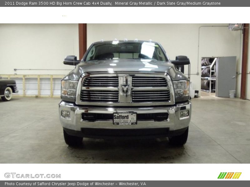 Mineral Gray Metallic / Dark Slate Gray/Medium Graystone 2011 Dodge Ram 3500 HD Big Horn Crew Cab 4x4 Dually
