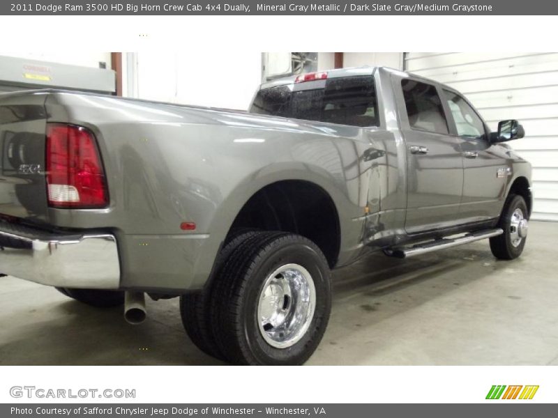 Mineral Gray Metallic / Dark Slate Gray/Medium Graystone 2011 Dodge Ram 3500 HD Big Horn Crew Cab 4x4 Dually