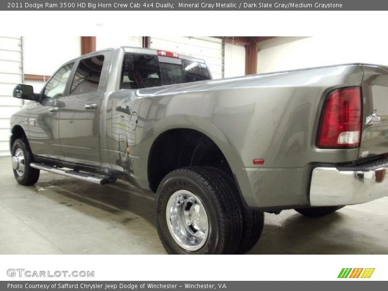 Mineral Gray Metallic / Dark Slate Gray/Medium Graystone 2011 Dodge Ram 3500 HD Big Horn Crew Cab 4x4 Dually