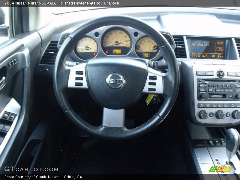 Polished Pewter Metallic / Charcoal 2004 Nissan Murano SL AWD