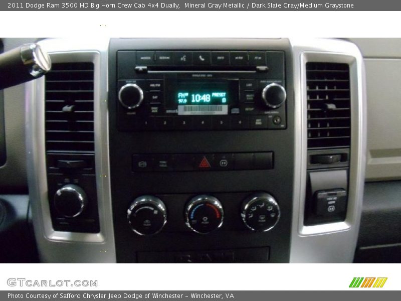 Mineral Gray Metallic / Dark Slate Gray/Medium Graystone 2011 Dodge Ram 3500 HD Big Horn Crew Cab 4x4 Dually