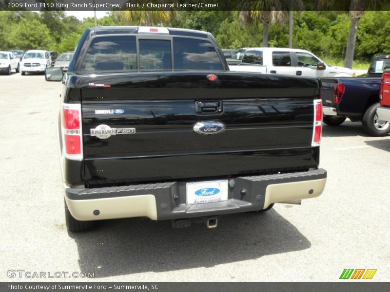 Black / Chaparral Leather/Camel 2009 Ford F150 King Ranch SuperCrew