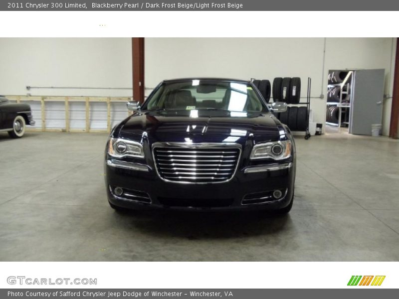 Blackberry Pearl / Dark Frost Beige/Light Frost Beige 2011 Chrysler 300 Limited