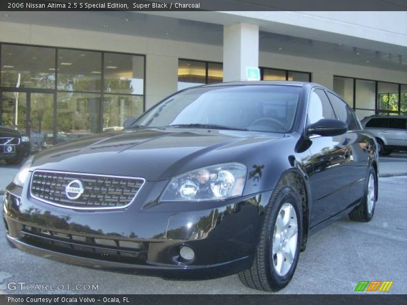 Super Black / Charcoal 2006 Nissan Altima 2.5 S Special Edition