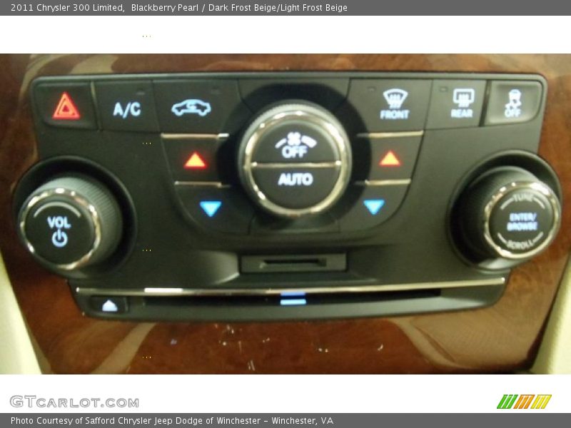 Blackberry Pearl / Dark Frost Beige/Light Frost Beige 2011 Chrysler 300 Limited