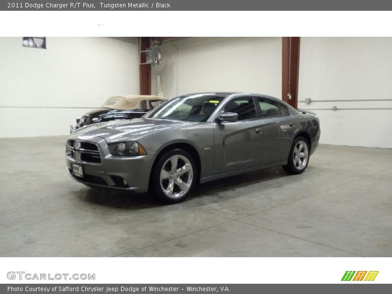 Tungsten Metallic / Black 2011 Dodge Charger R/T Plus