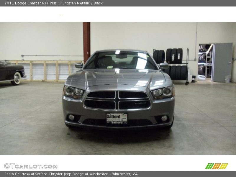 Tungsten Metallic / Black 2011 Dodge Charger R/T Plus