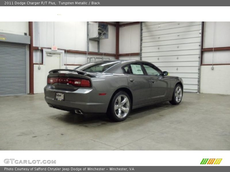 Tungsten Metallic / Black 2011 Dodge Charger R/T Plus