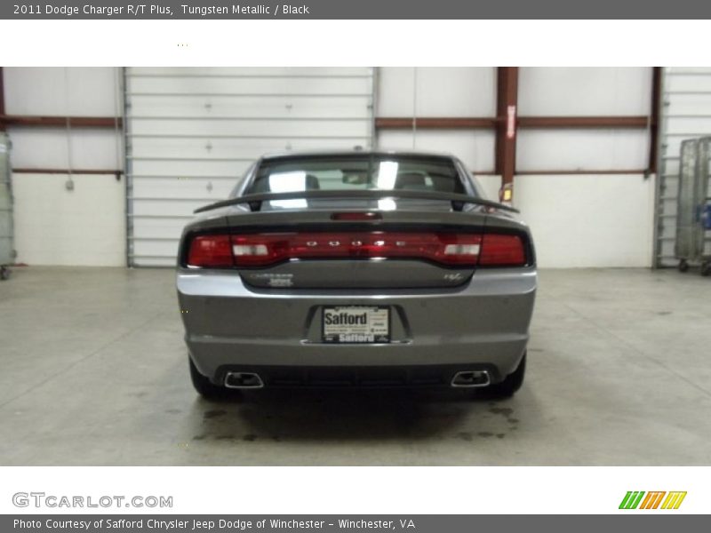 Tungsten Metallic / Black 2011 Dodge Charger R/T Plus