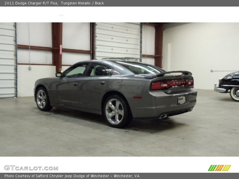 Tungsten Metallic / Black 2011 Dodge Charger R/T Plus