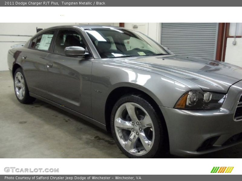 Tungsten Metallic / Black 2011 Dodge Charger R/T Plus