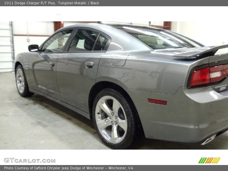 Tungsten Metallic / Black 2011 Dodge Charger R/T Plus