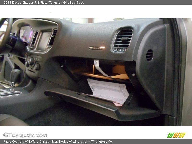 Tungsten Metallic / Black 2011 Dodge Charger R/T Plus