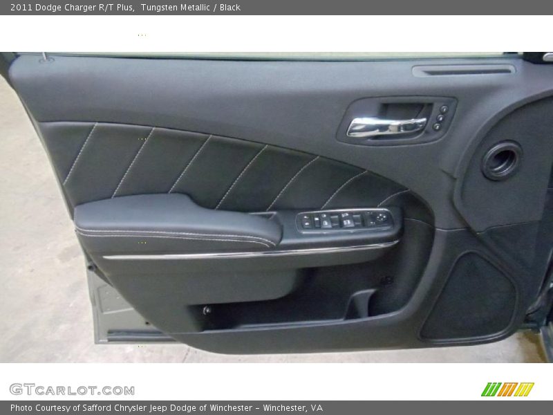 Tungsten Metallic / Black 2011 Dodge Charger R/T Plus