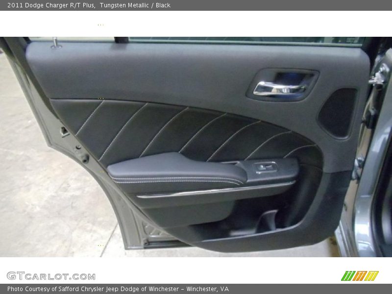 Tungsten Metallic / Black 2011 Dodge Charger R/T Plus