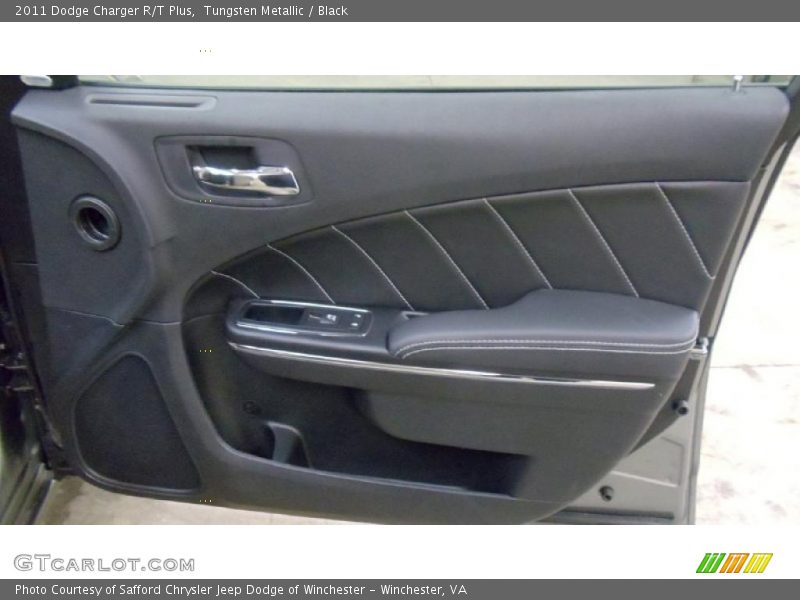 Tungsten Metallic / Black 2011 Dodge Charger R/T Plus