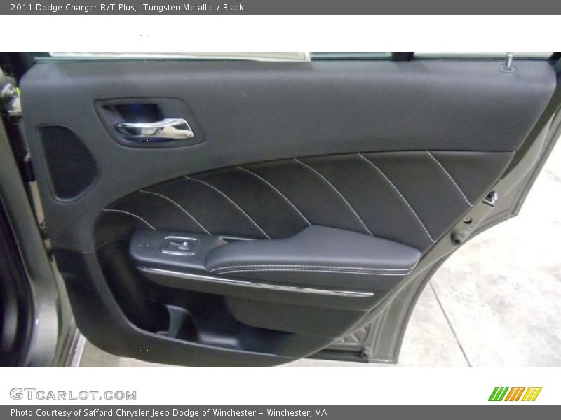 Tungsten Metallic / Black 2011 Dodge Charger R/T Plus