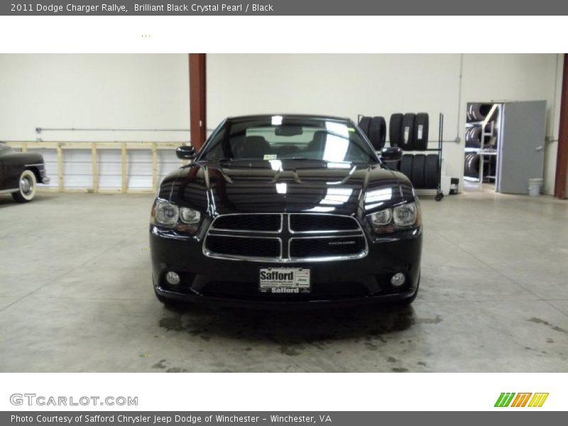 Brilliant Black Crystal Pearl / Black 2011 Dodge Charger Rallye